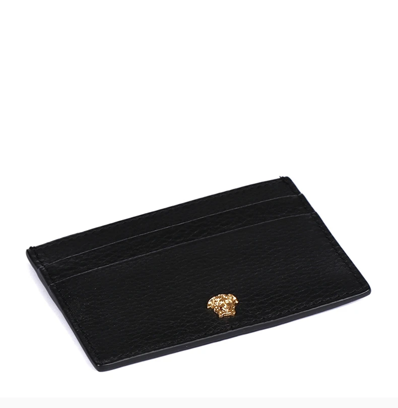 商品[国内直发] Versace|VERSACE 男士黑色小牛皮短款钱夹  DPN2467-DGOV2-D41OH,价格¥778,第5张图片详细描述