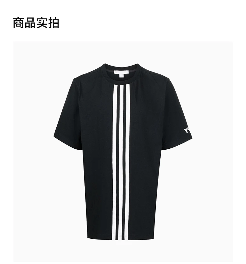 商品Y-3|Y-3 黑色男士T恤 HG6095-BLACK,价格¥554,第4张图片详细描述