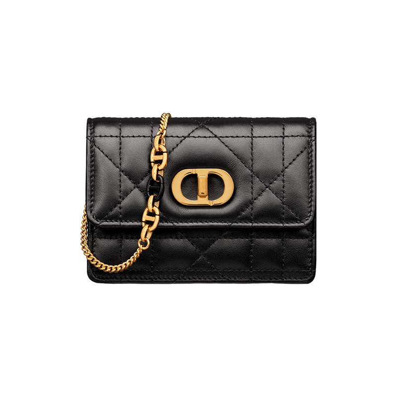 商品Dior|迪奥MISS CARO女士小号绗缝小羊皮链条斜挎包 S5170UDAX_M900 （两色可选）,价格¥11732,第2张图片详细描述