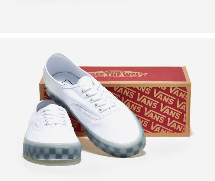 商品Vans|【Brilliant|包邮包税】万斯 AUTHENTIC  运动鞋 帆布鞋  VN0A5KRDAVC (TRANSLUCENT) TRUE WHITE/DELICATE BLUE,价格¥407,第6张图片详细描述