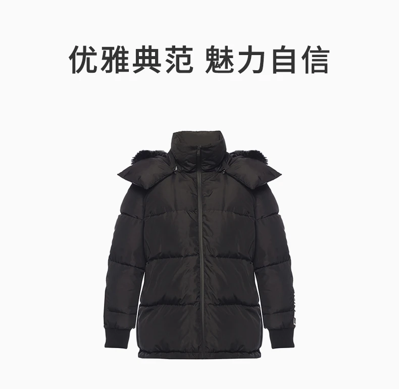商品[国内直发] Fendi|Fendi 芬迪 女士黑色羽绒服 FAA432-A8WU-F0GME,价格¥12204,第1张图片详细描述