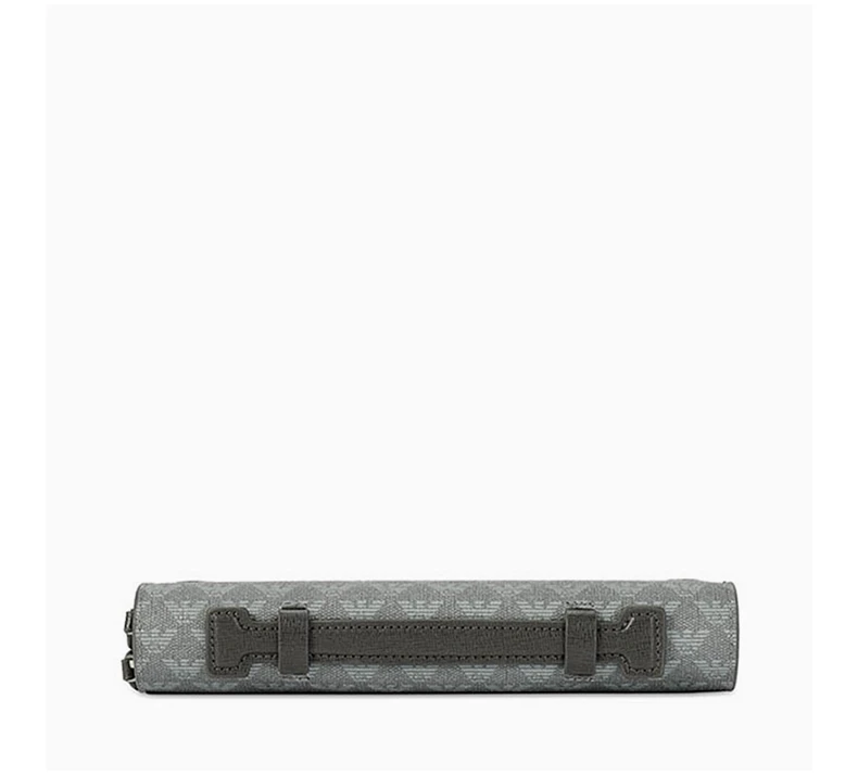 商品[国内直发] Emporio Armani|EMPORIO ARMANI 灰色男士手拿包 Y4R032-YH606-86844,价格¥2193,第5张图片详细描述