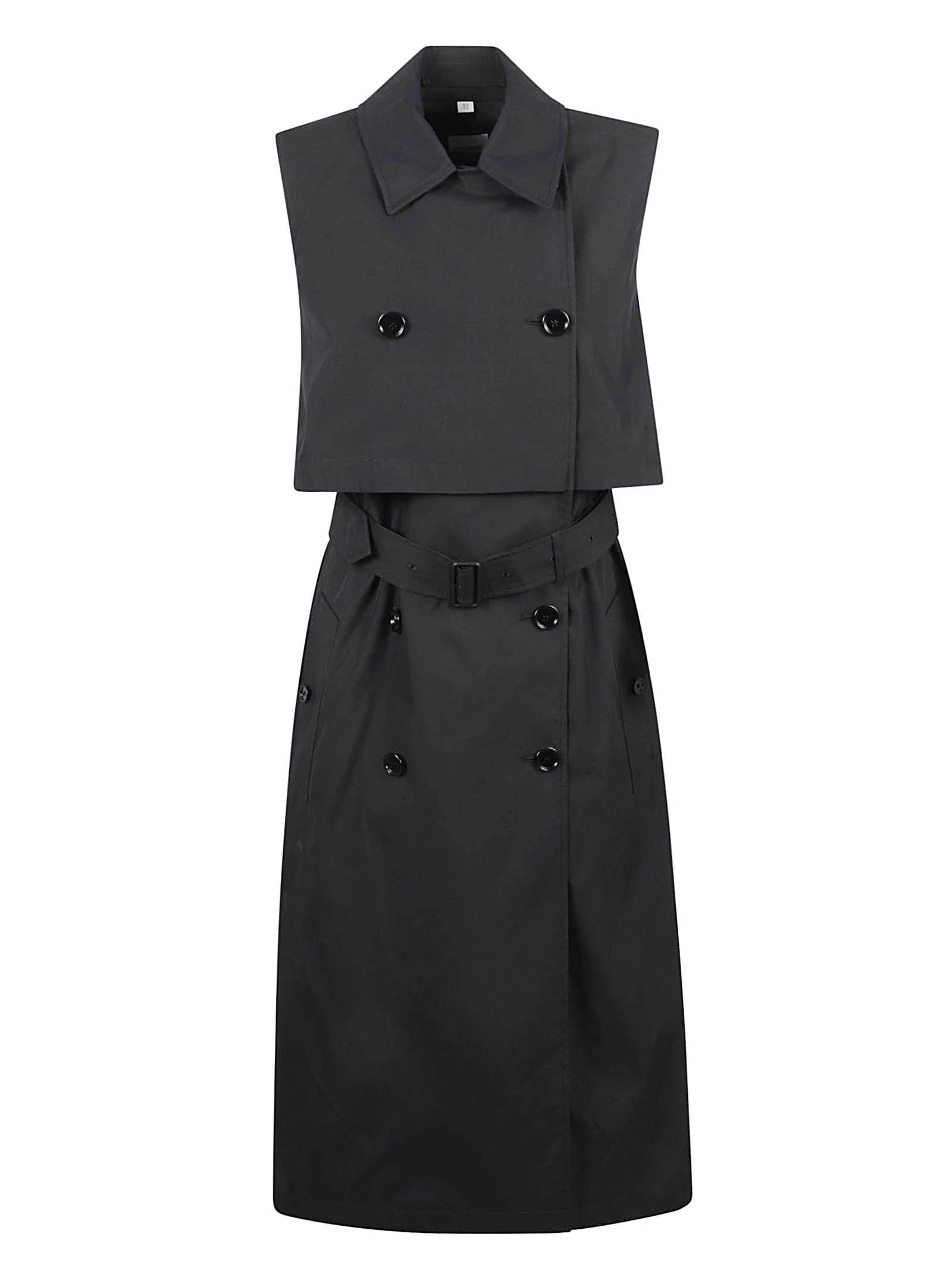 商品[国内直发] Burberry|BURBERRY 黑色女士连衣裙 8071045,价格¥13645,第1张图片详细描述
