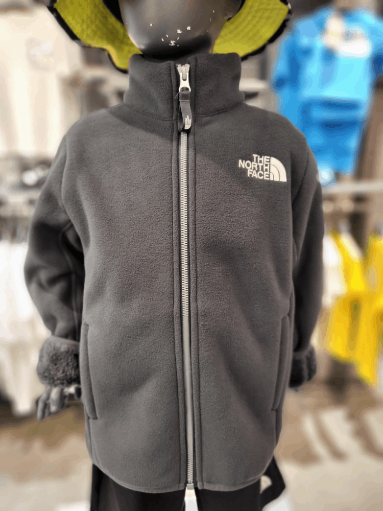 商品The North Face|【Brilliant|包邮包税】北面户外 儿童 22年 男女共用 LOYALTON 绒布 保暖夹克 NJ4FN01SDGY,价格¥539,第1张图片详细描述