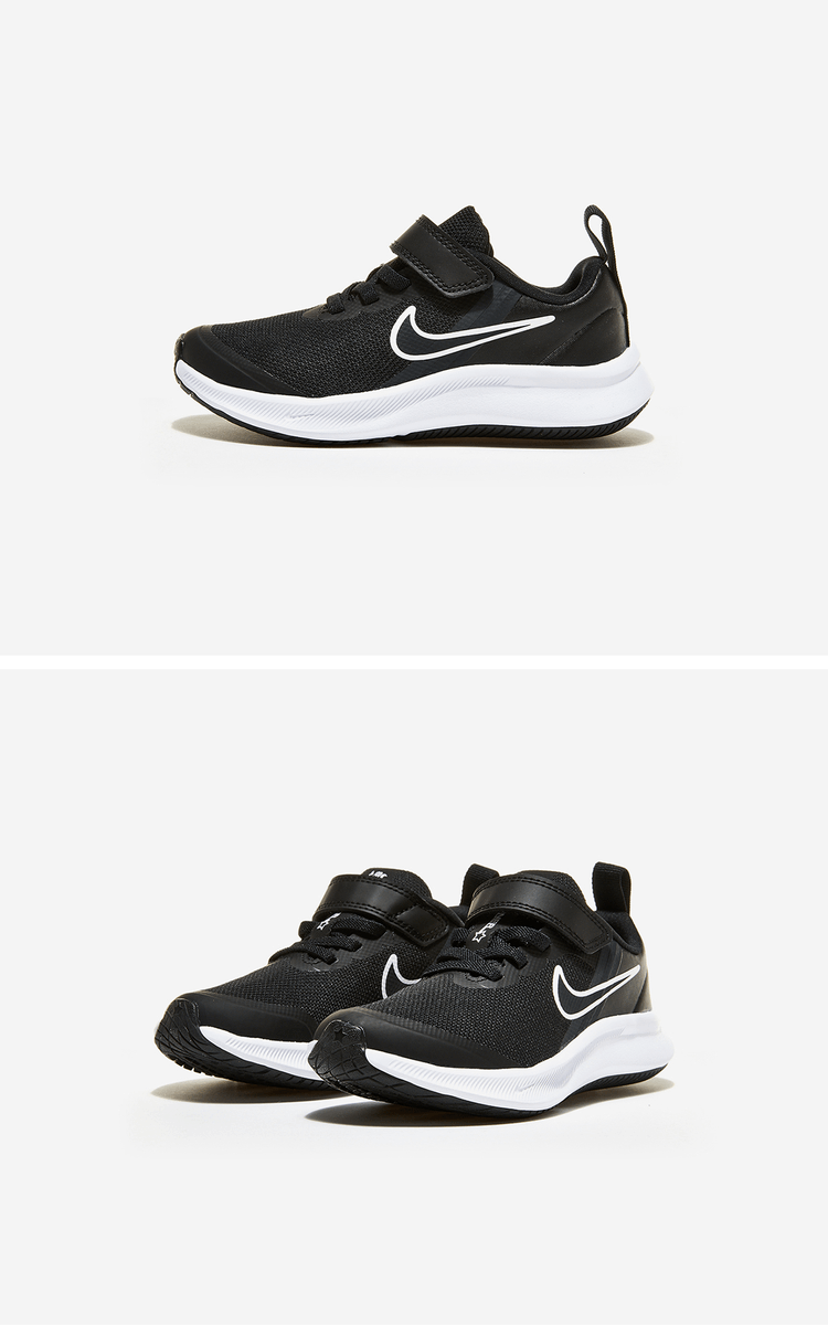 商品NIKE|【Brilliant|包邮包税】耐克 NIKE STAR RUNNER 3 PSV 儿童  运动鞋 SNEAKERS  DA2777 003,价格¥300,第4张图片详细描述