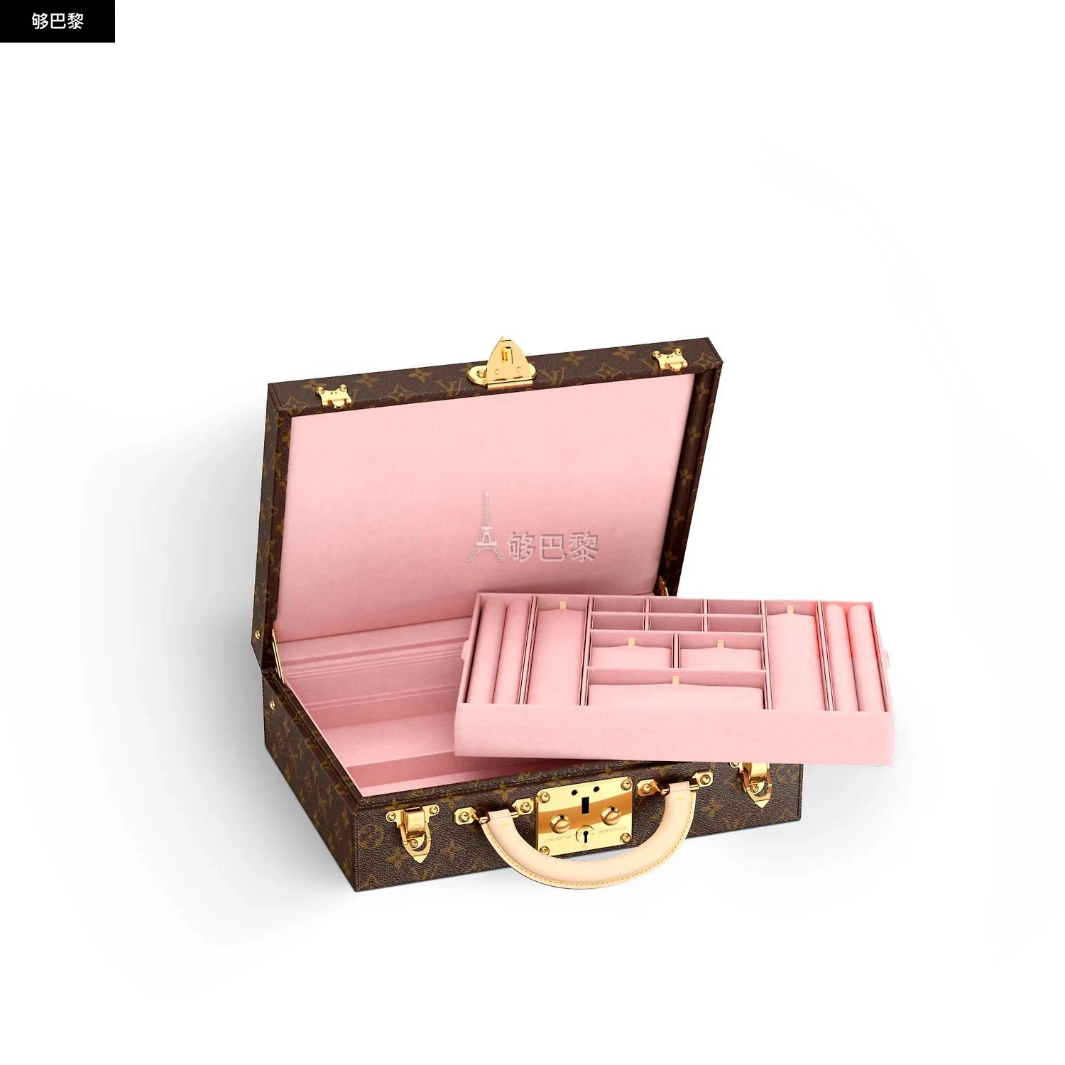 商品Louis Vuitton|【预售】 LV路易威登 25春夏 女士 珠宝盒 BOÎTE BIJOUX 珠宝箱 M20291 ,价格¥95917,第2张图片详细描述