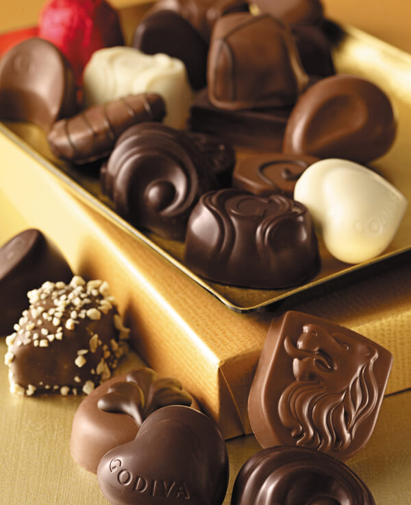 商品Godiva|27 Piece Dark Chocolate Gift Box 27块黑巧克力礼盒装,价格¥298,第9张图片详细描述