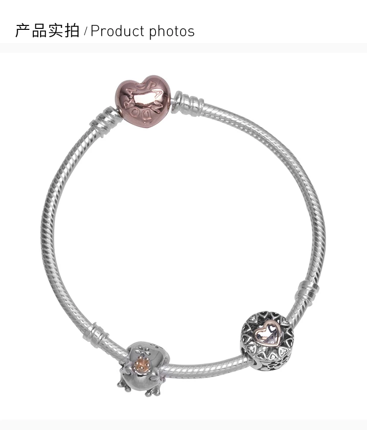 商品[国内直发] PANDORA|PANDORA 银色女士手镯 PAND00104,价格¥478,第3张图片详细描述