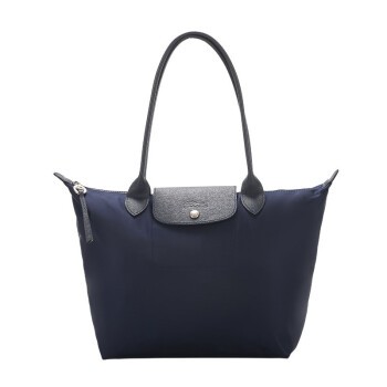 商品[国内直发] Longchamp|珑骧 LONGCHAMP 女士LE PLIAGE NÉO系列海军蓝色小号长柄织物手提单肩包饺子包 L2605 598 006,价格¥774,第5张图片详细描述