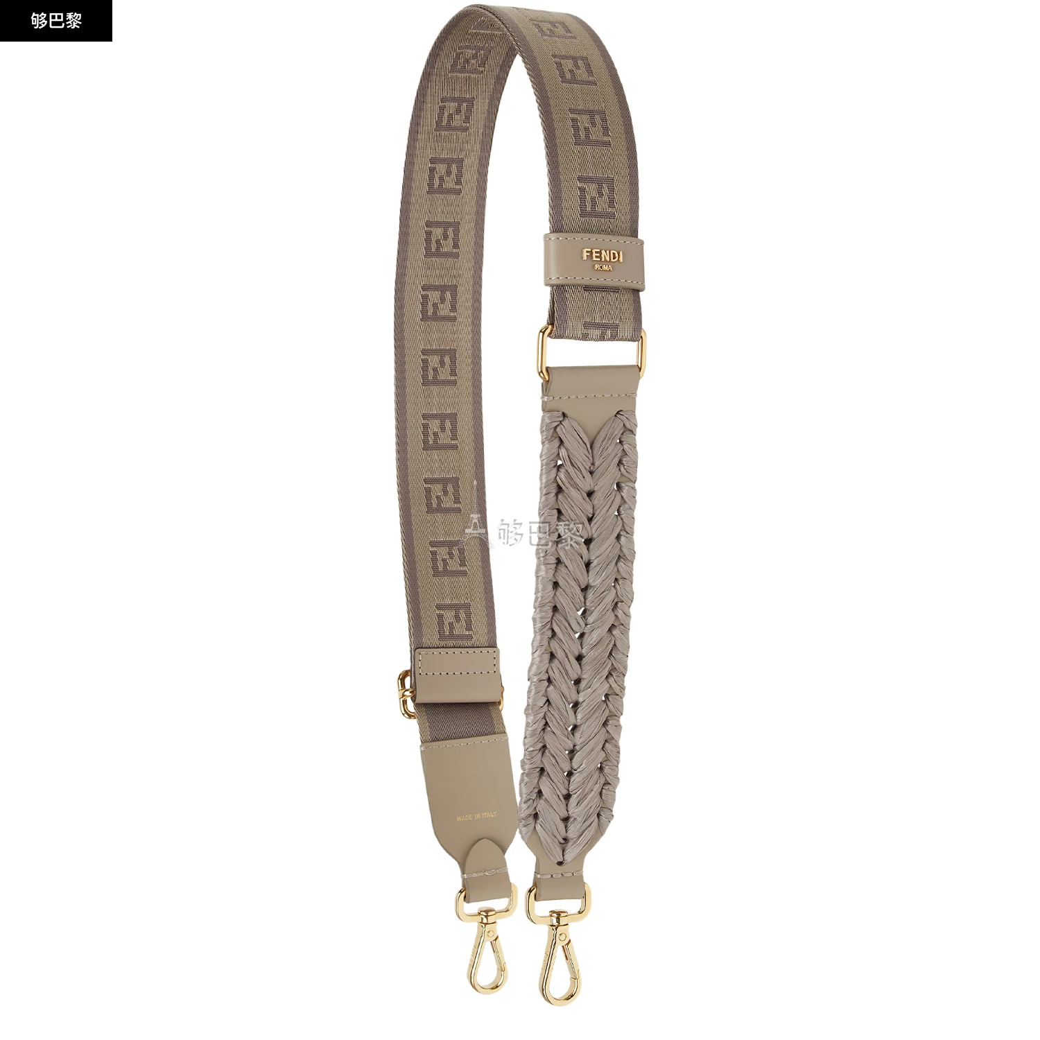 商品Fendi|【特惠8.7折】【预售】 女士 肩带 Strap You  FENE8Q34GRY,价格¥6968,第3张图片详细描述