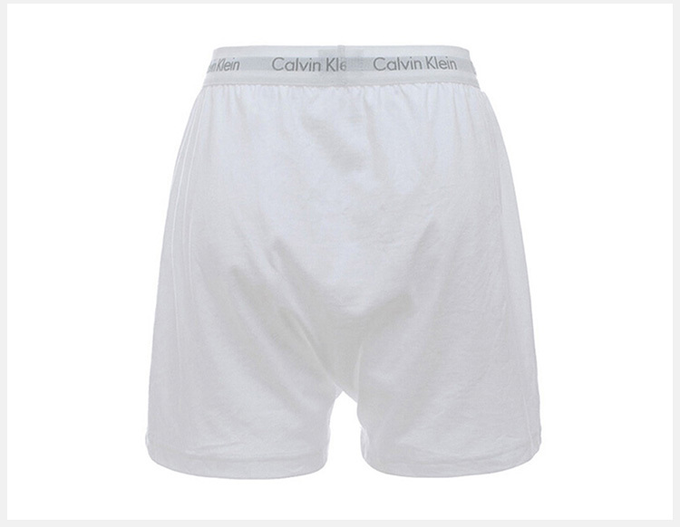 商品[国内直发] Calvin Klein|Calvin Klein 卡尔文 克莱恩 白色棉男士经典四角内裤一条装 NU3040-100,价格¥182,第4张图片详细描述