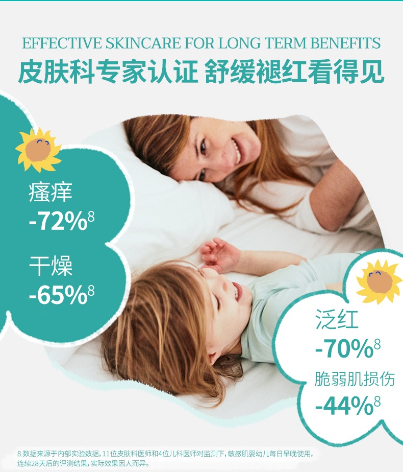 商品[国内直发] Mustela|妙思乐思恬雅润肤膏舒缓滋养补水保湿婴儿宝宝润肤膏200ML,价格¥270,第8张图片详细描述