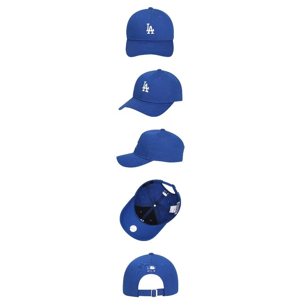 商品MLB|【享贝家】（国内现货）MLB LA棒球帽复古小LOGO运动休闲鸭舌帽 男女同款 蓝色 3ACP770-1N-K0027-07BLS G-QD＋LY,价格¥165,第4张图片详细描述