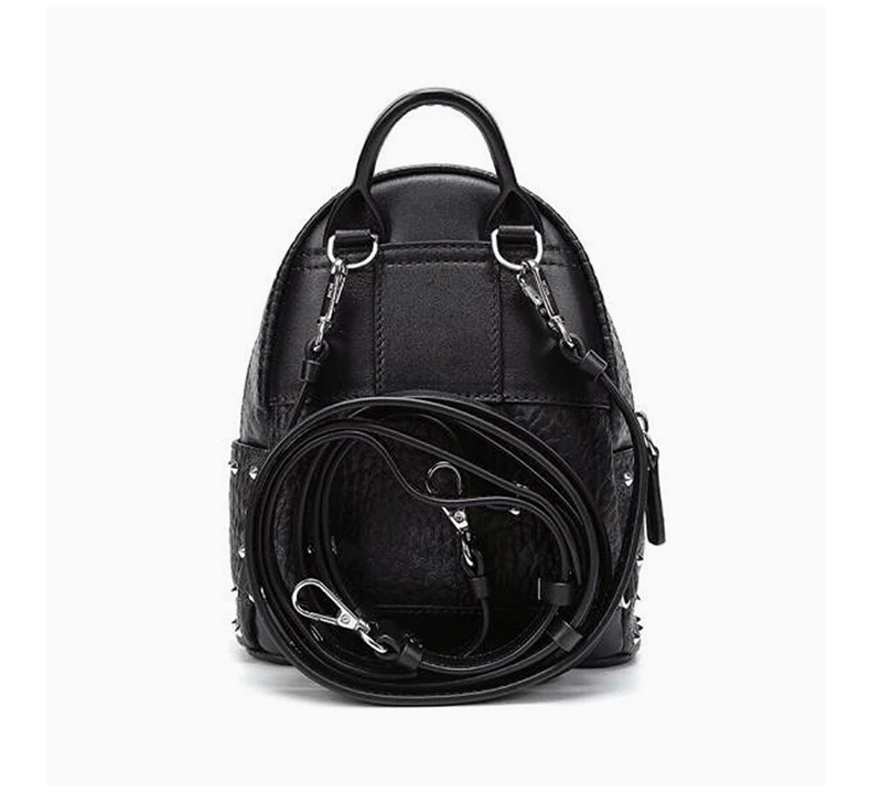 商品[国内直发] MCM|MCM 女黑色双肩包 MMKAAVE05BK,价格¥5707,第6张图片详细描述