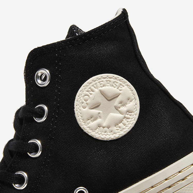 商品Converse|【Brilliant|包邮包税】匡威 CTAS MODERN LIFT HI 女生  运动鞋 SNEAKERS  A06141C BLACK/BLACK/EGRET,价格¥440,第2张图片详细描述