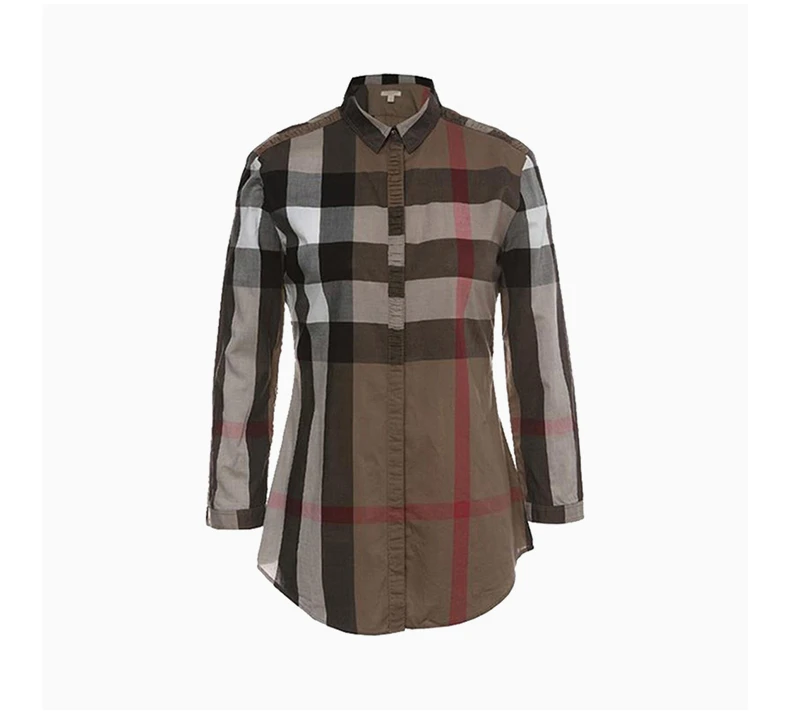 商品[国内直发] Burberry|BURBERRY 拼色男士衬衫 3877243,价格¥2252,第7张图片详细描述