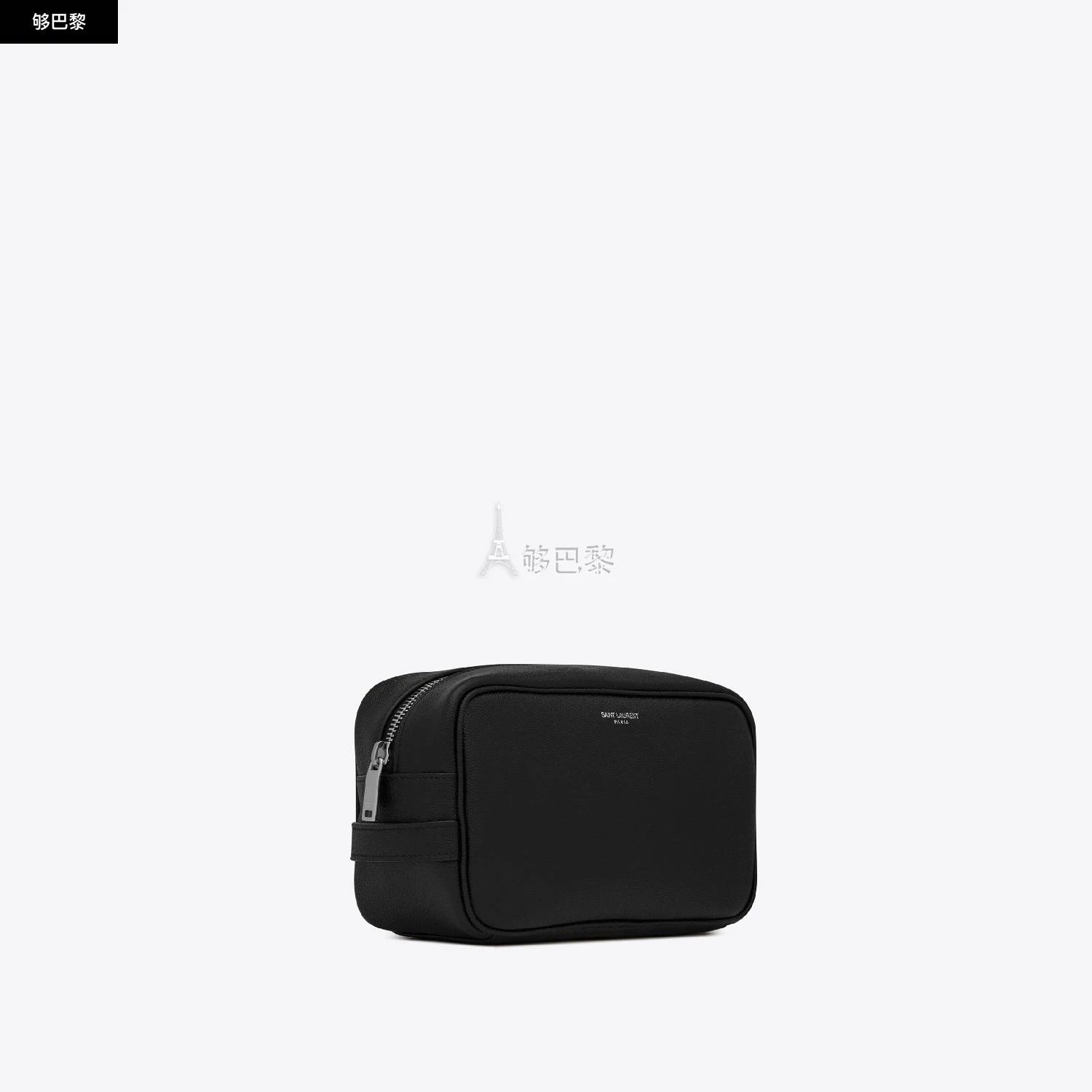 商品Yves Saint Laurent|【预售】 YSL圣罗兰 24秋冬 男士 手拿包 SAINT LAURENT PARIS PETITE TROUSSE DE TOILETTE EN CUIR EMBOSSÉ GRAIN DE POUDRE 6501251GF0N1000,价格¥3918,第6张图片详细描述