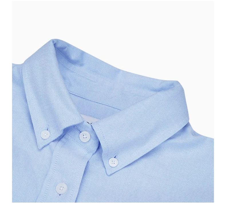 商品[国内直发] Kenzo|KENZO 浅蓝色男士衬衫 FC55CH4001LD-63,价格¥793,第7张图片详细描述