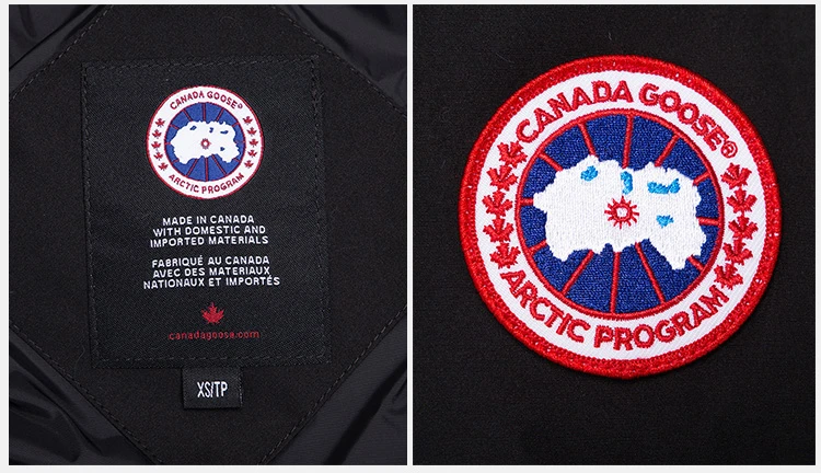 商品[国内直发] Canada Goose|Canada Goose 加拿大鹅 男士连帽拉链羽绒服 3805M-BLACK,价��格¥9573,第14张图片详细描述
