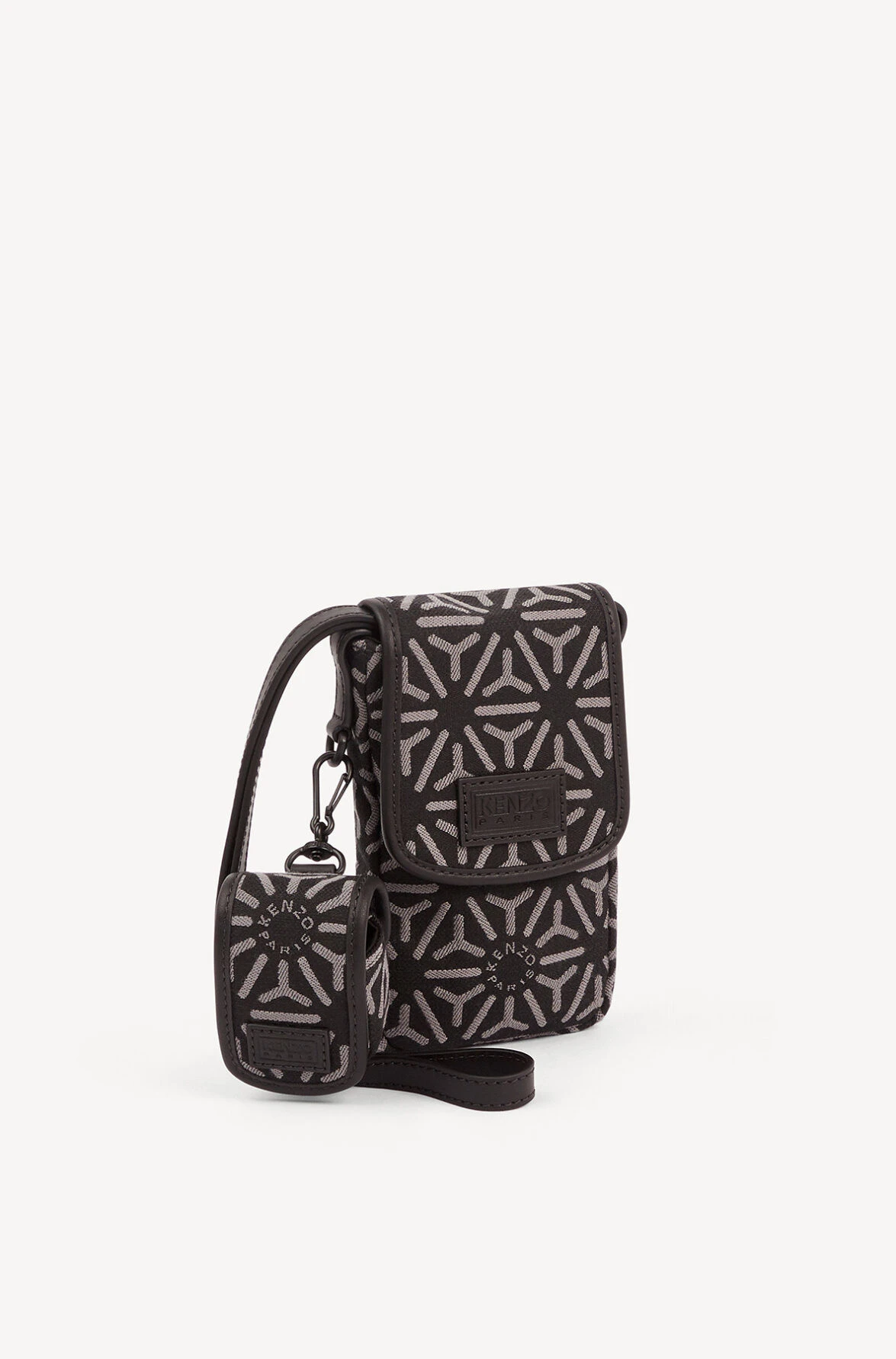 商品[国内直发] Kenzo|KENZO 灰色女士手机包 FC62PM708B03-96,价格¥1520,第1张图片详细描述
