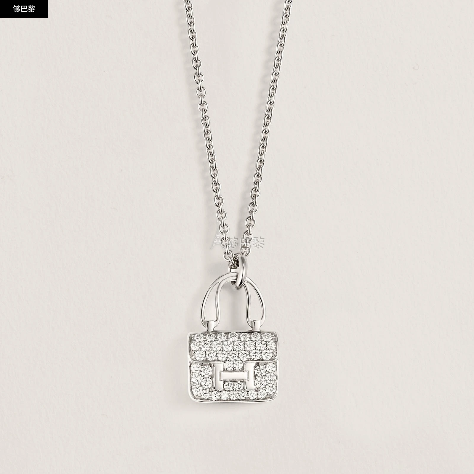 商品Hermes|【预售】 爱马仕 24秋冬 女士 吊坠 Pendentif Amulettes Constance H121316B 00,价格¥66013,第5张图片详细描述