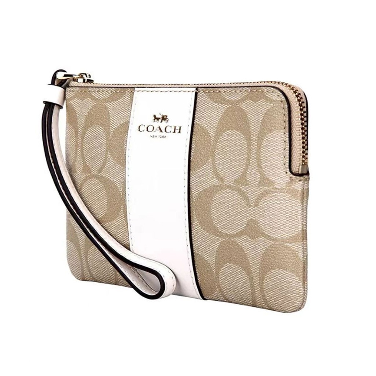 商品[国内直发] Coach|【专柜正品&包邮】Corner Zip16 老花麻将包手拿包 58035IMDQC,价格¥361,第4张图片详细描述