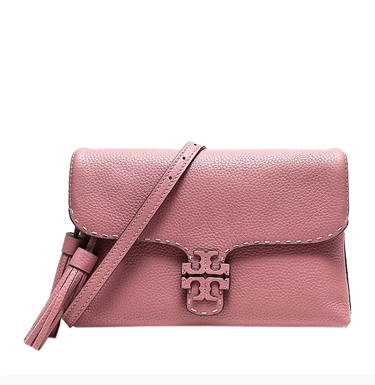 商品Tory Burch|Tory Burch 汤丽柏琦 女士粉色斜跨单肩包 53163-651,价格¥2333,第5张图片详细描述