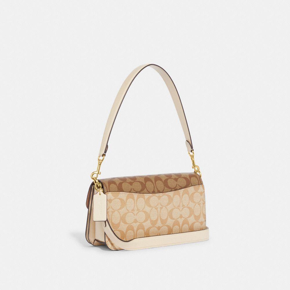 商品[国内直发] Coach|蔻驰女包腋下包Morgan 27经典老花满印pvc配皮手提单肩斜挎包礼物送女友CH506 IMOT4,价格¥1919,第7张图片详细描述