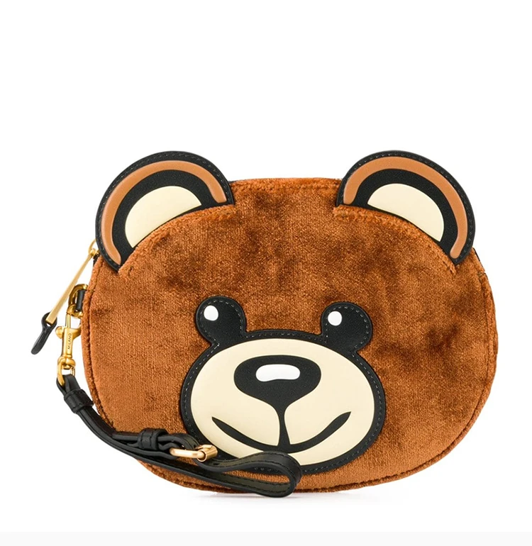 商品Moschino|Moschino 莫斯奇诺 女士泰迪熊手拿包 7A8448-8213-A1085,价格¥1901,第1张图片详细描述