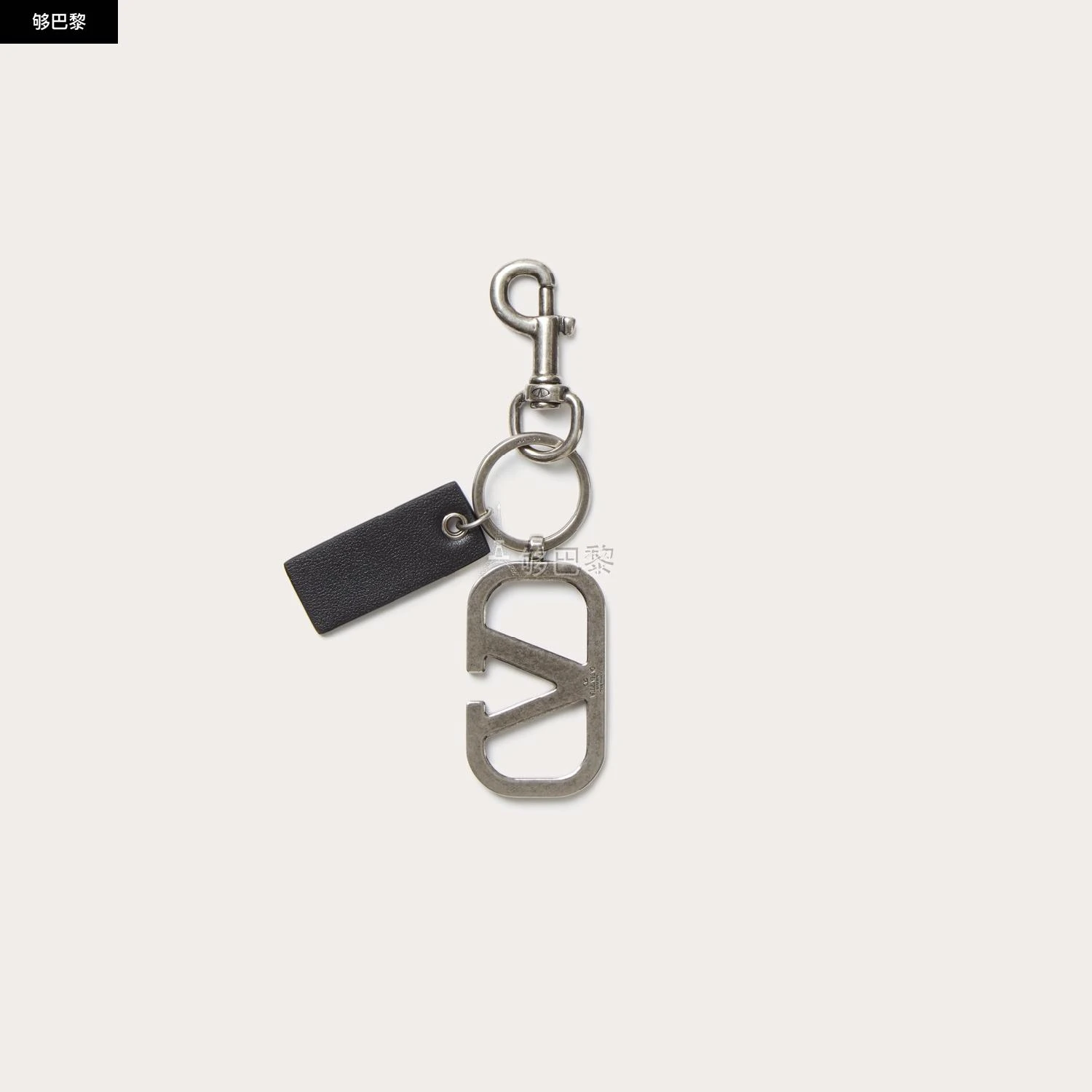 商品Valentino|包邮包税【预售7天发货】 VALENTINO华伦天奴 24春夏 男士 钥匙扣 PORTE-CLÉS VLOGO SIGNATURE XY2P0R81KVI_S13,价格¥2028,第7张图片详细描述