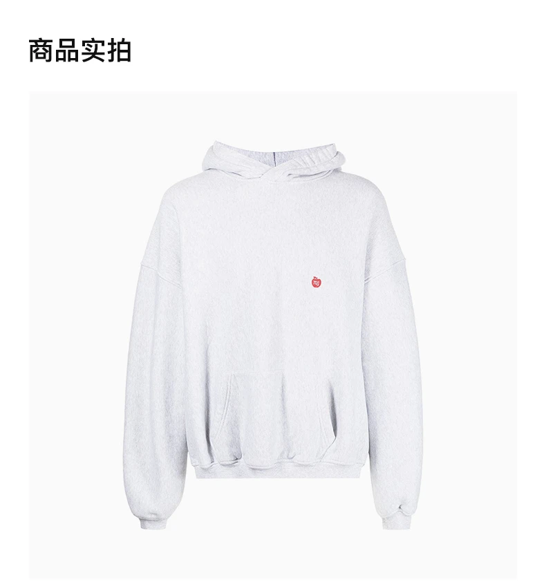 商品Alexander Wang|ALEXANDER WANG 灰色男士卫衣/帽衫 UCC1231592-050,价格¥2574,第4张图片详细描述