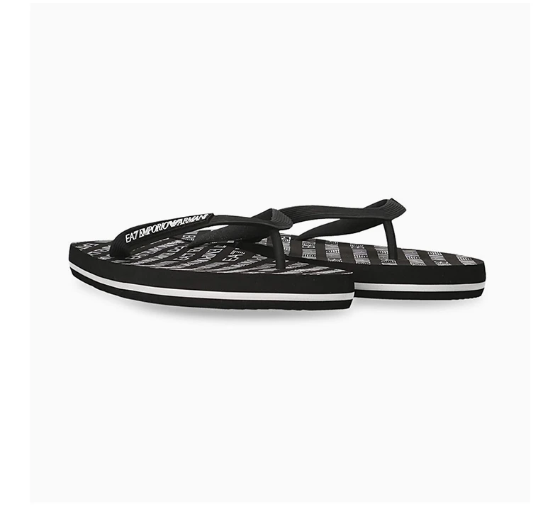 商品[国内直发] Emporio Armani|EMPORIO ARMANI 黑色男士露趾拖鞋 905010-CC295-00020,价格¥348,第5张图片详细描述