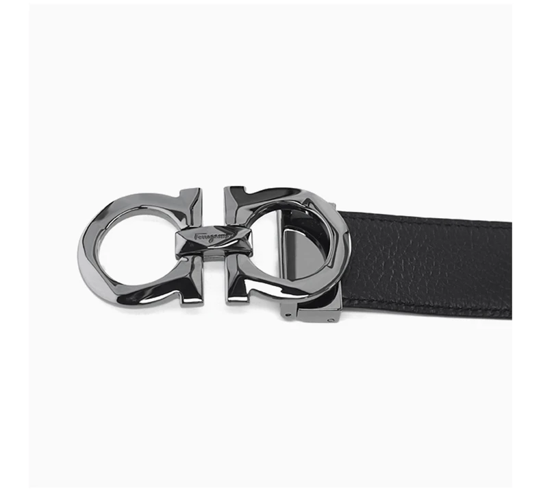 商品Salvatore Ferragamo|SALVATORE FERRAGAMO 黑色男士腰带 67-A161-749909,价格¥1553,第8张图片详细描述
