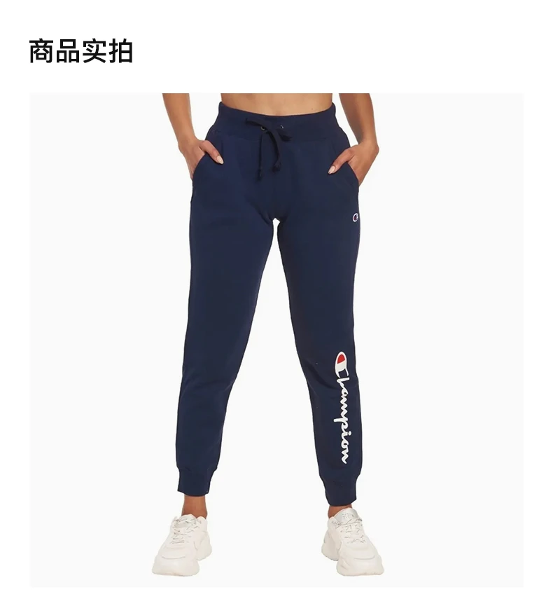 商品[国内直发] CHAMPION|CHAMPION 藏蓝色女士运动裤 GF937-Y07459-Z0Q,价格¥192,第4张图片详细描述