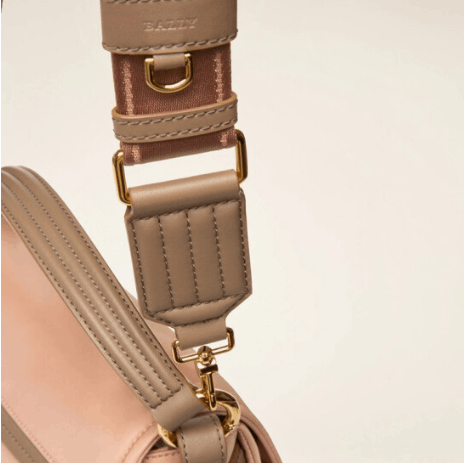 商品Bally|巴利2022新款EKYRA女士粉色单肩斜挎包600790-25381（澳门仓发货）,价格¥5554,第6张图片详细描述