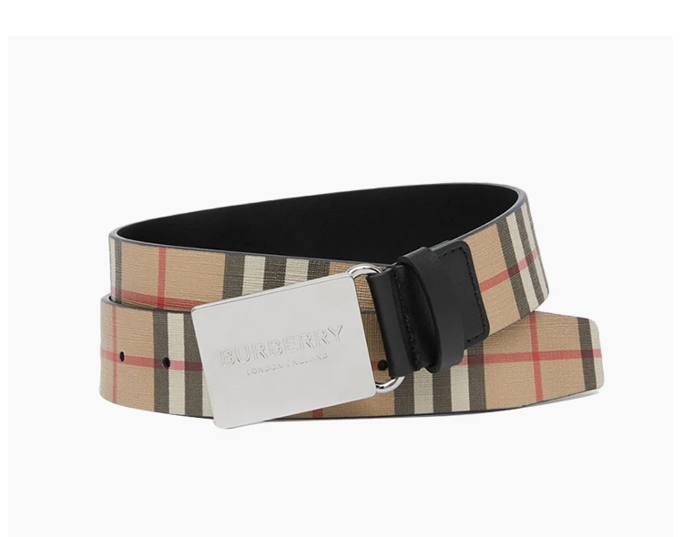 商品Burberry|Burberry 博柏利 男士腰带 8015612,价格¥1694,第8张图片详细描述