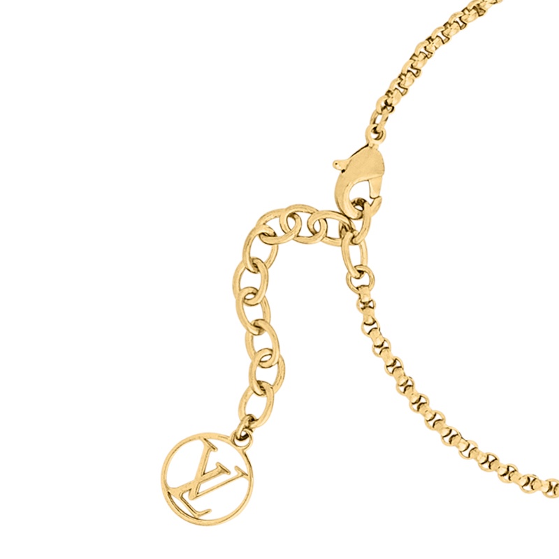 商品Louis Vuitton|路易威登 23新款LOUISE BYNIGHT女士金色圆环金属手链,价格¥3473,第4张图片详细描述