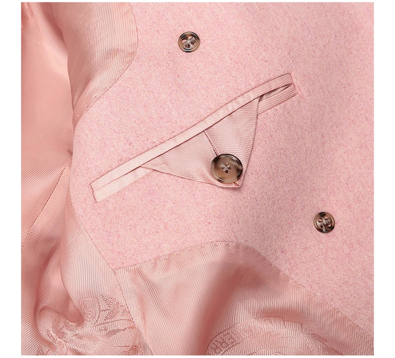 商品[国内直发] Burberry|BURBERRY 博柏利 双排扣羊毛量裁大衣 8004691,价格¥7034,第7张图片详细描述