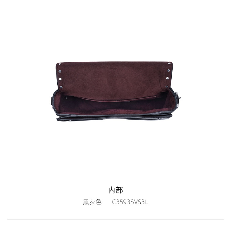 商品Coach|蔻驰新款杨紫同款女士马车金属单肩斜挎方包酒神马鞍包 ,价格¥2272,第41张图片详细描述