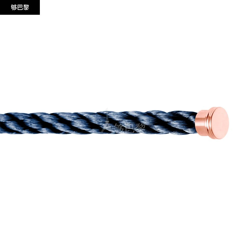 商品Fred|包邮包税【预售7天发货】 FRED 23秋冬 女士 其他配饰 JEAN BLUE CABLE 6B1064,价格¥3628,第6张图片详细描述