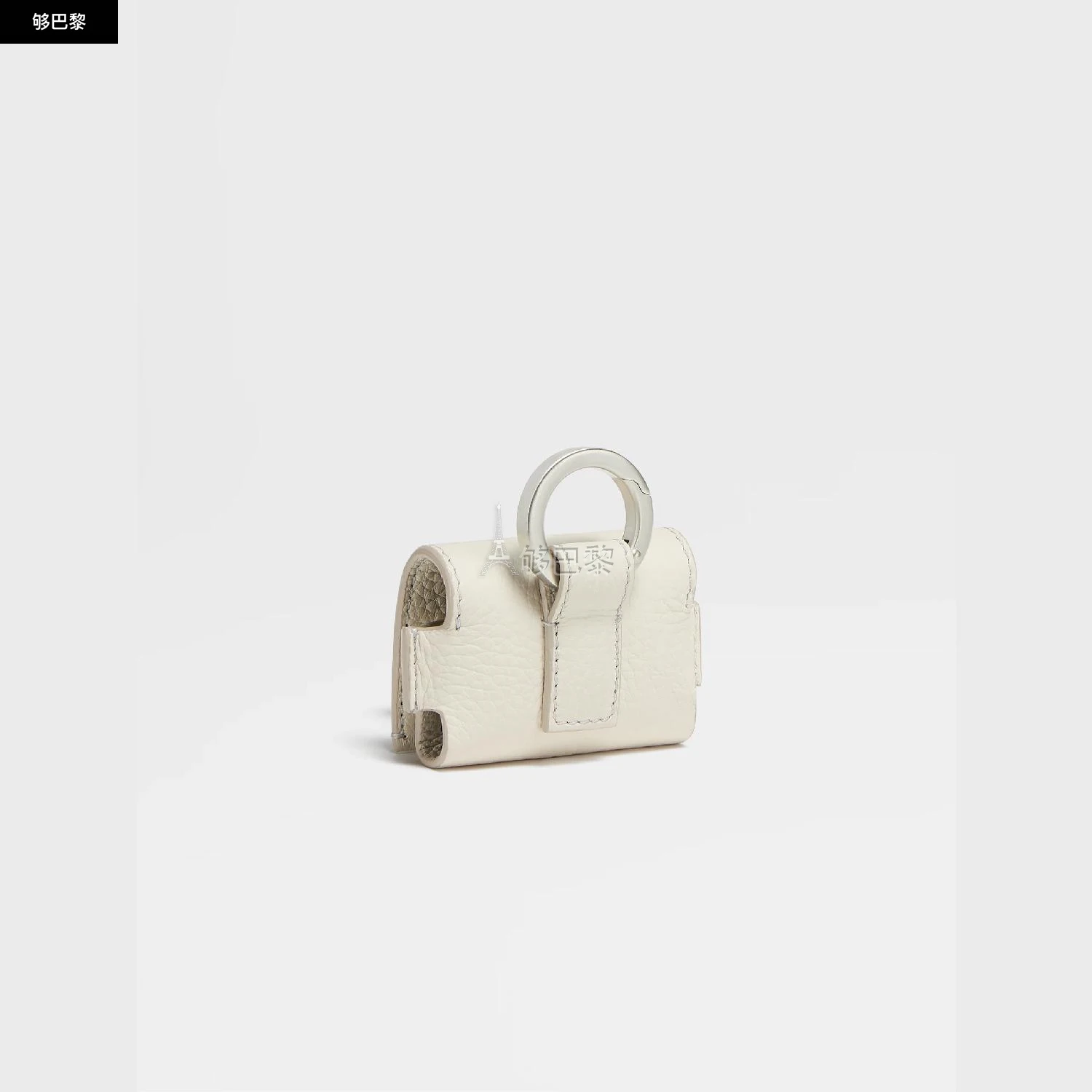 商品Zegna|【预售】 杰尼亚 25春夏 男士 钥匙扣 WHITE DEERSKIN AIRPODS PRO CASE LHCVM-E1794Z-MOO ,价格¥4162,第5张图片详细描述