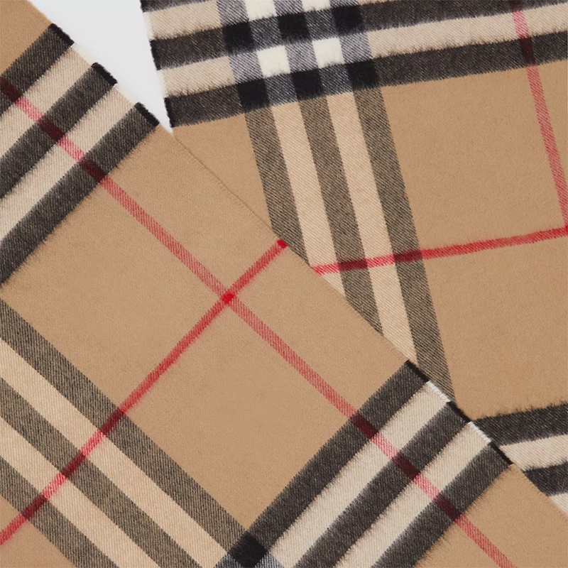 商品Burberry|BURBERRY/博柏利  早秋 经典格纹羊绒围巾 ,价格¥3822,第16张图片详细描述