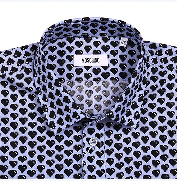 商品Moschino|MOSCHINO 印花男士衬衫 R70W650-25330-1,价格¥988,第4张图片详细描述