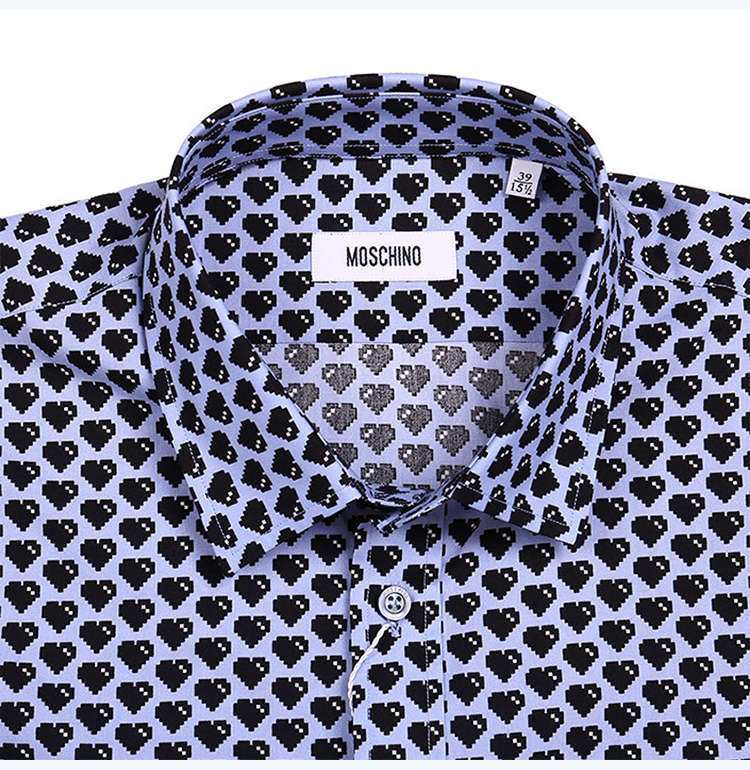 商品Moschino|Moschino 莫斯奇诺 男士棉质衬衫 R70W650-25330-1,价格¥1047,第6张图片详细描述
