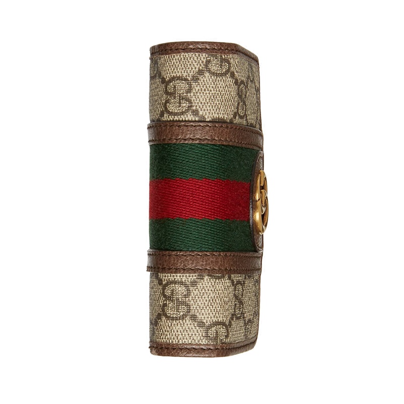 商品Gucci|GUCCI/古驰 Ophidia系列 经典绿红拼接GG帆布提花相机 斜挎包 625757 96IWT 8745,价格¥6129,第7张图片详细描述