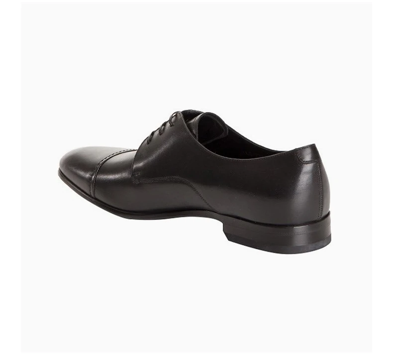 商品Salvatore Ferragamo|SALVATORE FERRAGAMO 黑色男士系带正装鞋 0618440,价格¥2673,第5张图片详细描述