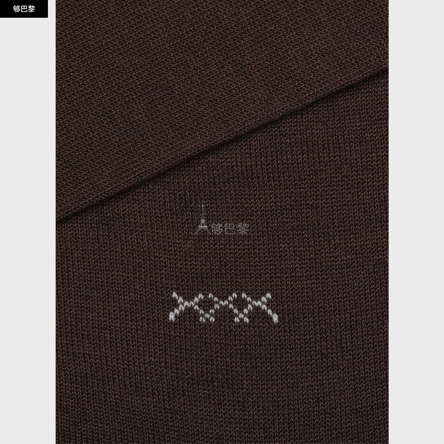 商品Zegna|【预售】 杰尼亚 25春夏 男士 袜子 OASI BARK EVERYDAY TRIPLE X MID CALF SOCKS N5V40-526-202 ,价格¥627,第4张图片详细描述