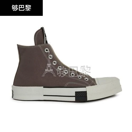 商品Rick Owens|【特惠8.7折】包邮包税【预售7天发货】 RICK OWENS 男士 休闲运动鞋 x Converse - Turbodrk 无带运动鞋  DC01CX938A03R034 OWEDKPT7BEI,价格¥1876,第3张图片详细描述