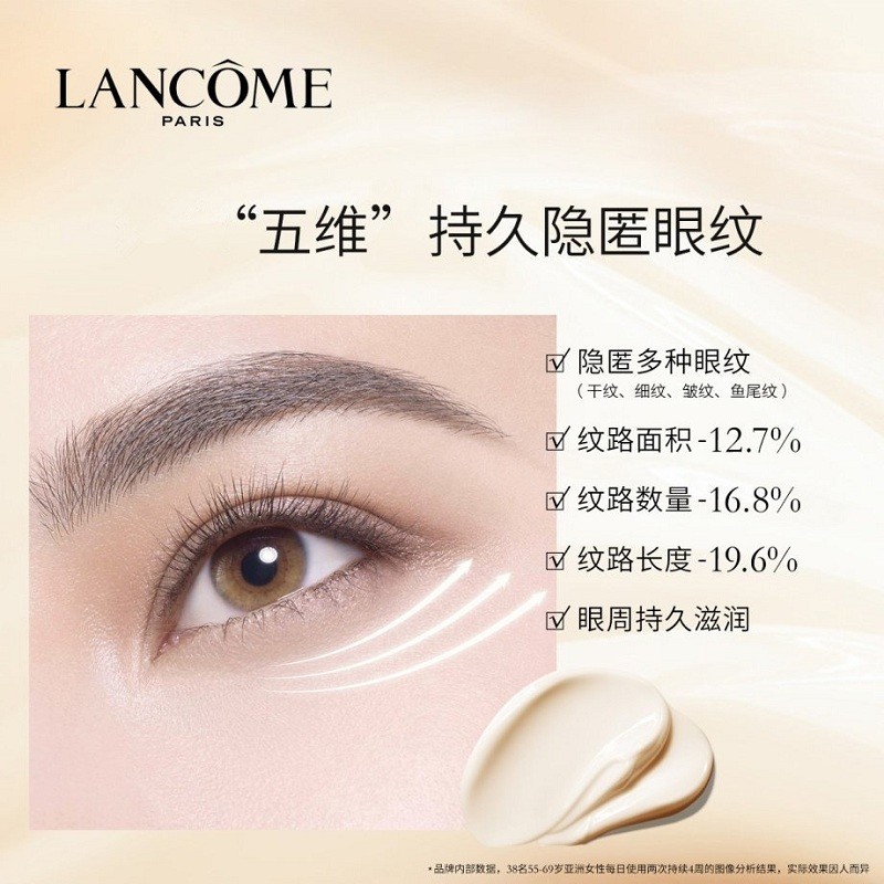 商品Lancôme|Lancome兰蔻新菁纯臻颜润养眼霜20ml,价格¥728,第6张图片详细描述