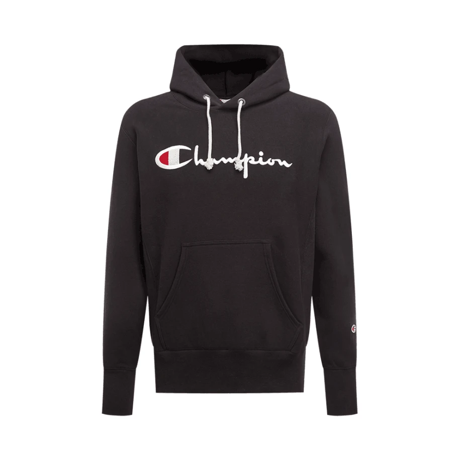 商品[国内直发] CHAMPION|CHAMPION 黑色男士卫衣/帽衫 215210-KK001,价格¥415,第1张图片详细描述